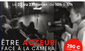 Stage de 35h le cinéma et l'acteur - Février 26