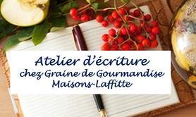 Atelier d'écriture au salon de thé : à la carte