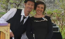 Clarkie & Gaibeule - Duo Rétro-Rigolo/Chant, orgue de barbarie et scie musicale.