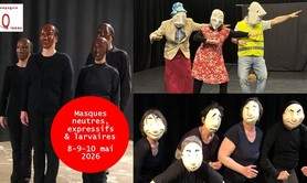 Stage Masques neutres, expressifs & larvaires