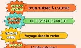 Les ateliers d'écriture de L'écrithèque