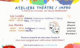 Le ThéâTROLL / Les Templemarsiens - Ateliers Théâtre/Improo
