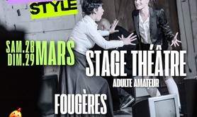 STAGE THÉÂTRE ADULTES « FIGURES DE STYLE »