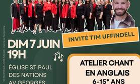 Concert Gospel Tim Uffindell Sagesse Gospel Singers