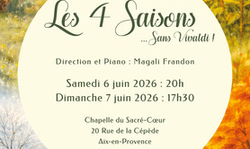 Les 4 saisons ... sans Vivaldi !