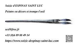 Soizic d'ESPINAY SAINT LUC - Peintre et dessinatrice