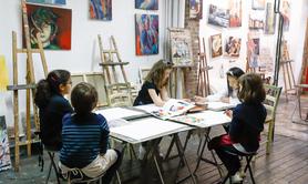 Atelier Oh les beaux jours - Cours de dessin et peinture pour les enfants