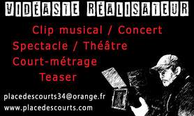 Place des courts - Captation, clip vidéo