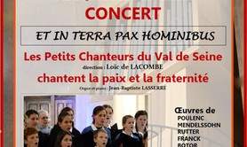 Les Petits Chanteurs du Val de Seine chantent la Paix.