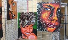 Expo permanente de peintures d’artistes locaux 