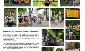 La Joyeuse Aventure - Art'monie - espace convivial et culturel itinérant