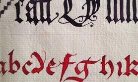 David Schneider calligraphe - cours de calligraphie