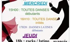 danse ta vie sylvie - cours collectifs danses (salon, rock, latines)