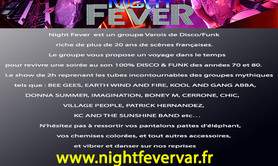 Night fever groupe de reprise 100% Disco 