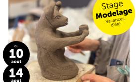 Stage Vacances d'Été 3 / Modelage Céramique 