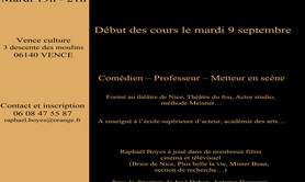 Raphael Boyes - Cours ciné-Theâtre