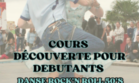 Cours découverte danse rock'n roll Plomelin proche Quimper