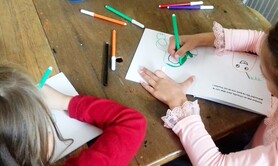 Le mini livre à illustrer Petit fantôme se déguise