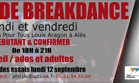 Cours de breakdance