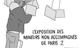 Exposition des mineurs non accompagnés de Paris 2.0
