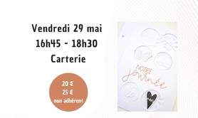 Atelier scrapbooking : carterie