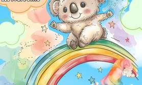 Petit Koala et Monsieur Arc-en-ciel