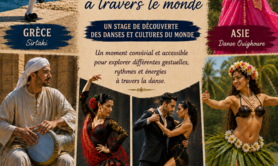 STAGE DANSE DU MONDE :VOYAGE EN DANSE