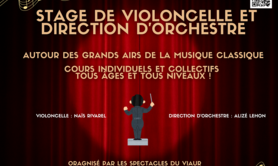 stage de violoncelle et direction d'orchestre