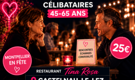Soirée dansante célibataires + NEW SPEED DATING! 45 65 ans