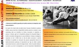 Cathia Conrath - Atelier Barre au sol – automassage – assouplissement