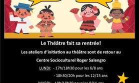 Centre socio-culturel R.Salengro - Ateliers théâtre enfants/ados