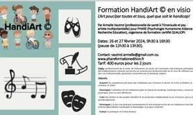 Formation HandiArt © L'Art pour tous, par tous