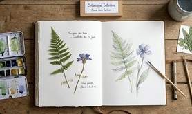 Botanique intuitive dans mon herbier
