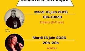 Stage improvisation théâtrale - découverte