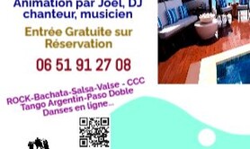 Thé dansant pour tous. Danses de loisir. Entrée Gratuite