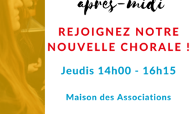 Compagnie Allegretto - Création d'une chorale le jeudi après-midi