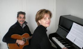 Agnès et Rinaldo S - cours de chant, piano et guitare