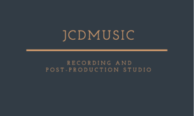 JCDmusic - Recording & post-production studio