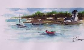 Stage AQUARELLE Charentes Maritimes Oléron 2026