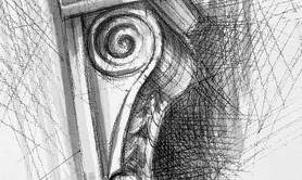 Atelier 3113  - Cours de  dessin d'architecture et de paysage à la main 