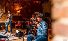 Le groupe Mary Lou en trio