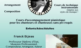 Franck Dijeau - Cours de Piano, improvisation, harmonie, arrangement