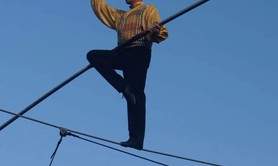 Cie Altitude - Spectacle de Funambule