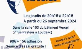 Comité d'Action Culturelle Sud 22 - Atelier théâtre pour adultes