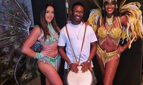 Companhia de Cycy - Danseuses brésiliennes, percussionnistes et capoeira