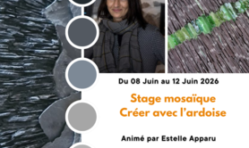 Stage mosaïque : Créer avec l'ardoise