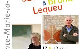Bruno Lequeu  volumes et Christine Sutter peintures
