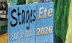Stage d'été 2026 pour peindre et dessiner d'après nature
