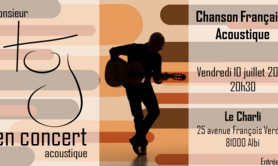 Monsieur Tuj en concert