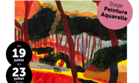 Stage Vacances Eté 2 / Peinture Aquarelle